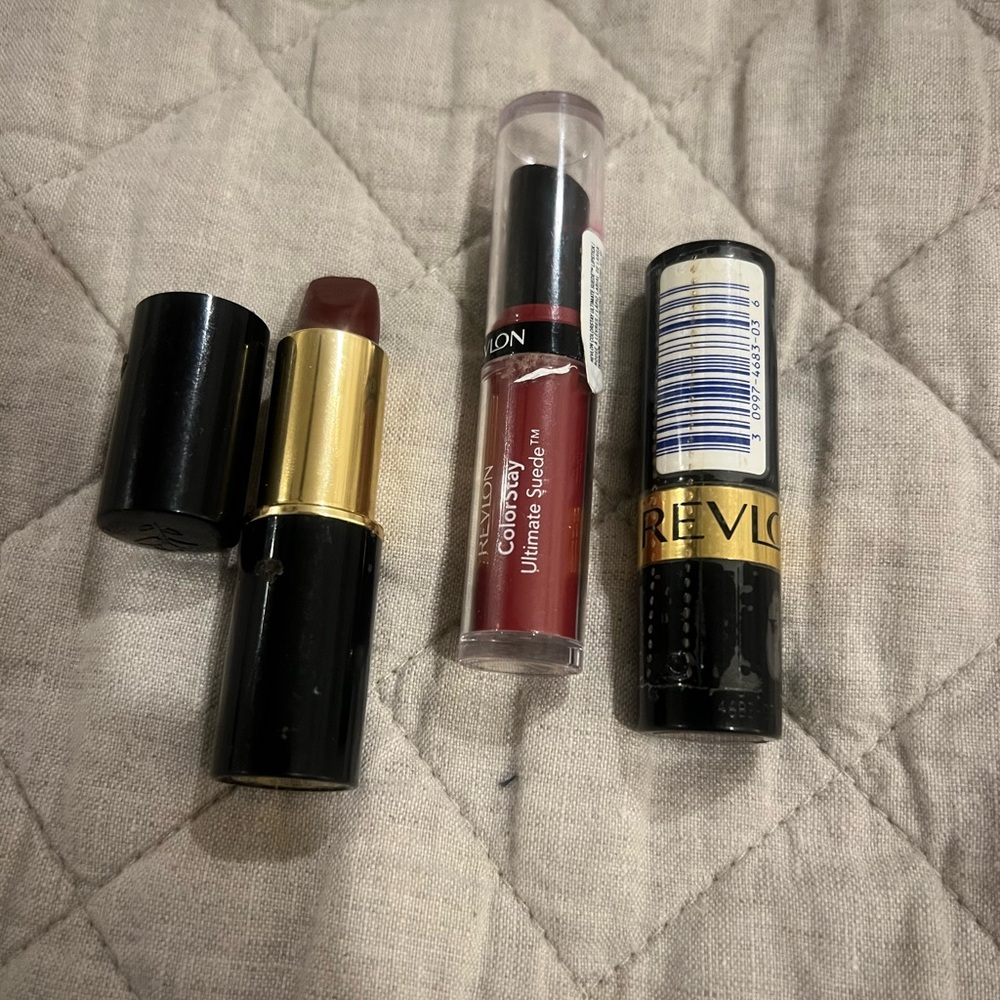 Revlon and Lancôme Lipstick Bundle
